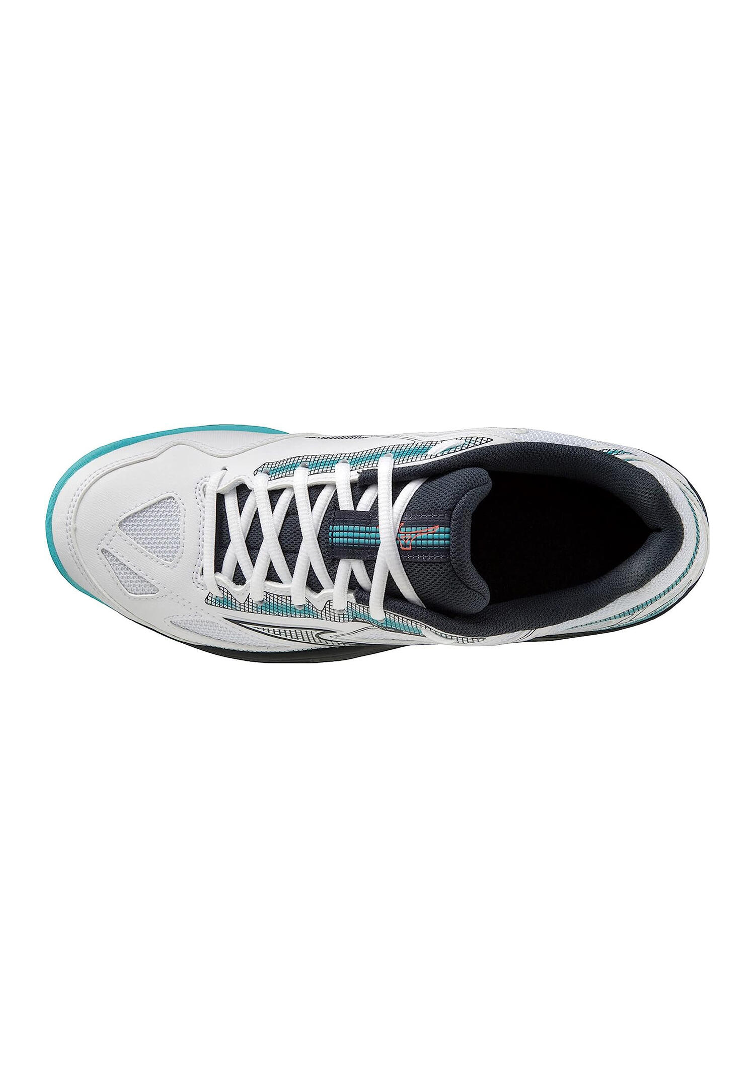 Mizuno BREAK SHOT 4 Tennisschuhe Damen Multicourt 61GR234420 weiß/blau 6/7