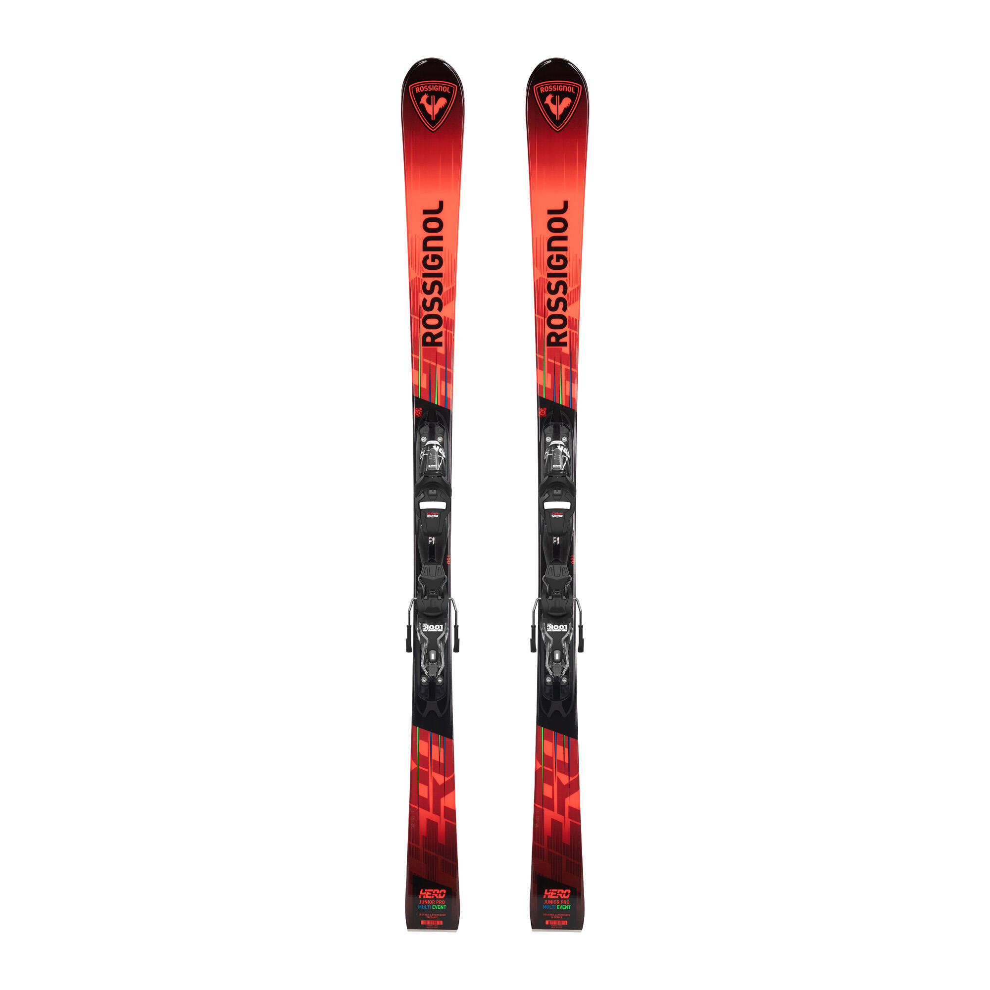 ROSSIGNOL Dětské sjezdové lyže Hero Jr Multi-Event + vázání Xpress 7 GW