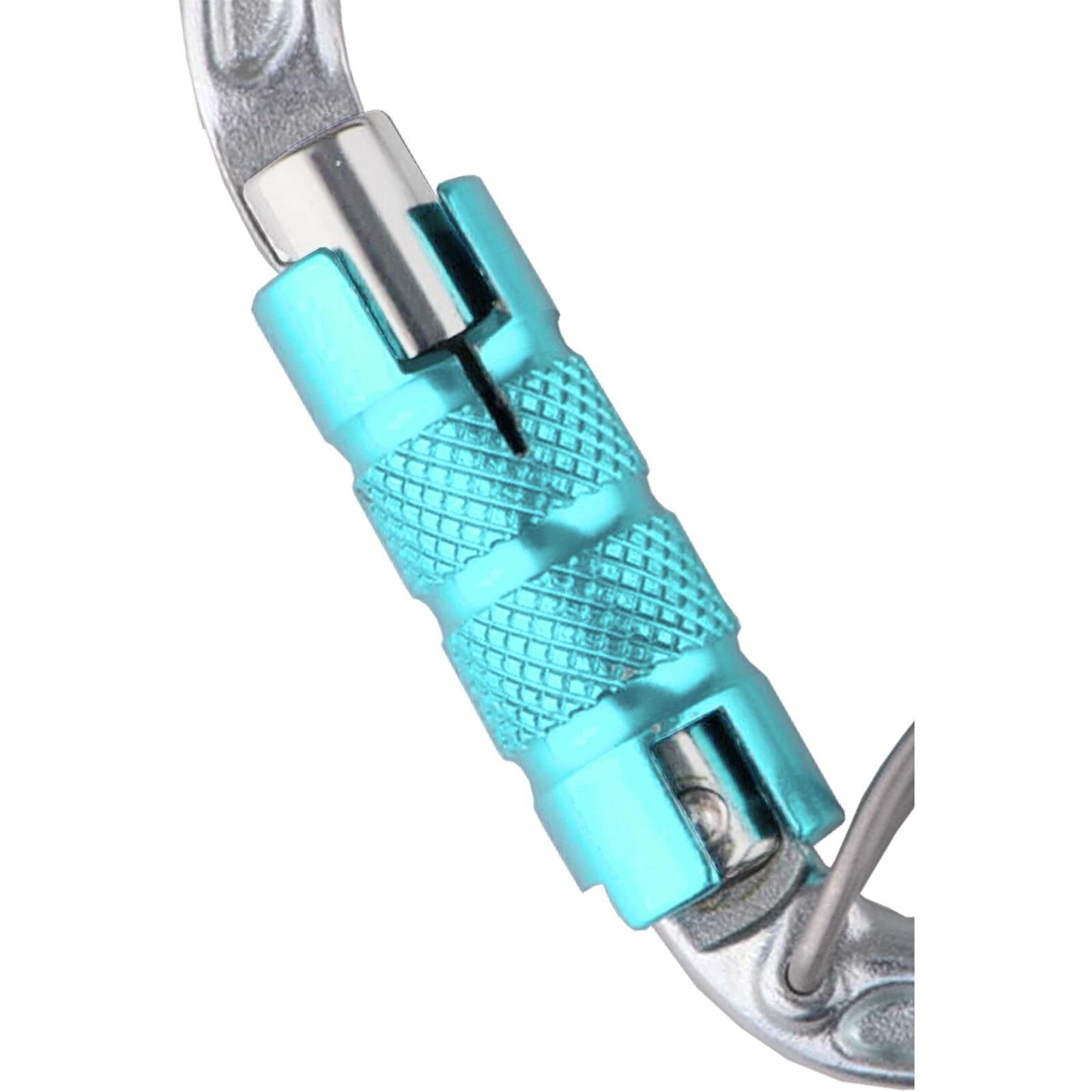 Mosquetón HMS EDELRID Bruce Steel Triple FG II icemint 3/4