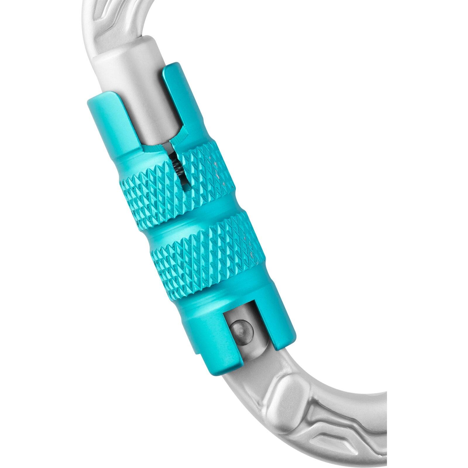 Mousqueton EDELRID HMS Bullet Triple II argent 2/5