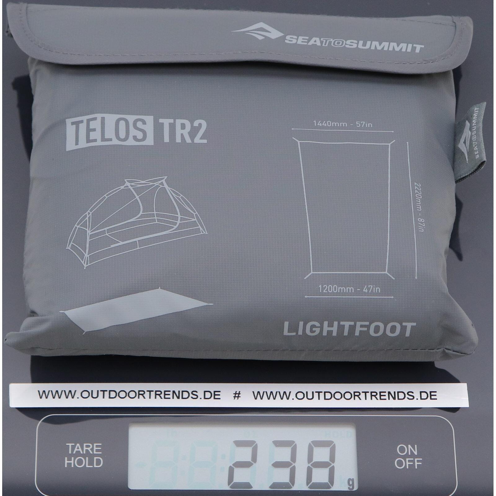 Footprint Sea to Summit Telos TR2 Lightfoot Gris 2/4