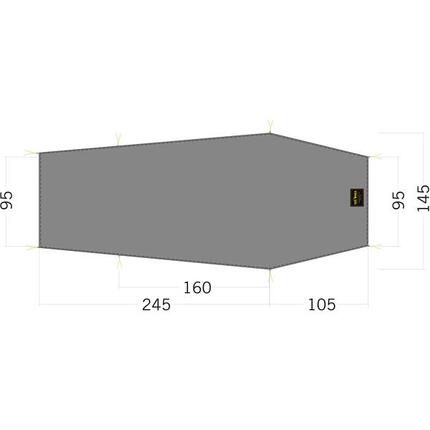 Zeltunterlage Floor Sheet LT Gargia 2