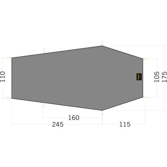 Zeltunterlage Floor Sheet LT Gargia 3