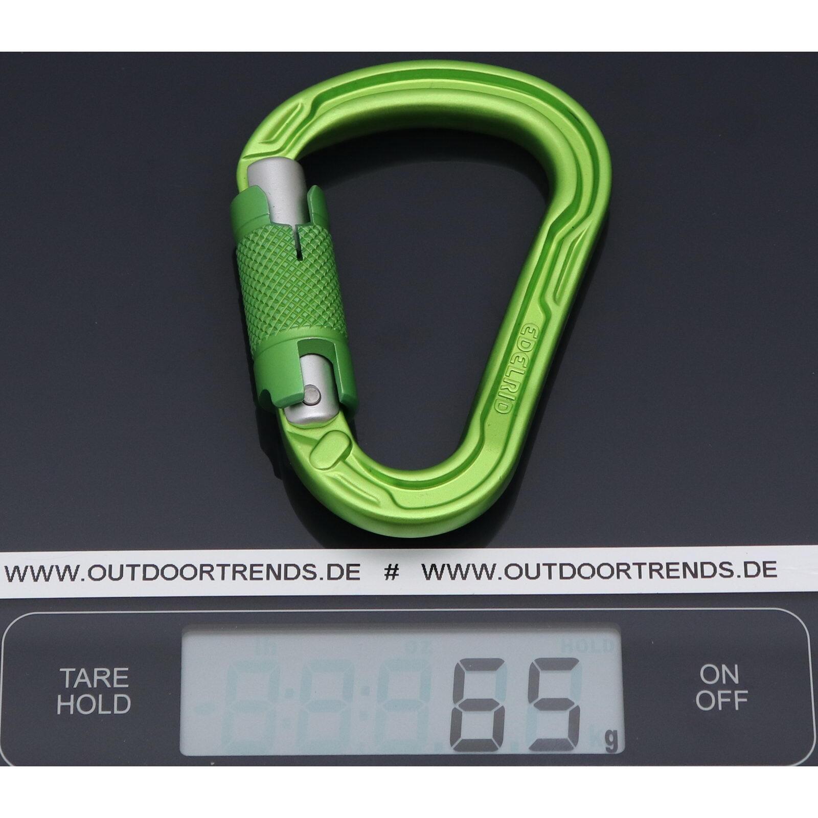Karabinek wspinaczkowy Edelrid HMS Strike Twist II - oasis 3/3