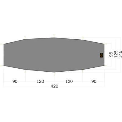Zeltunterlage Floor Sheet LT Rokua 2