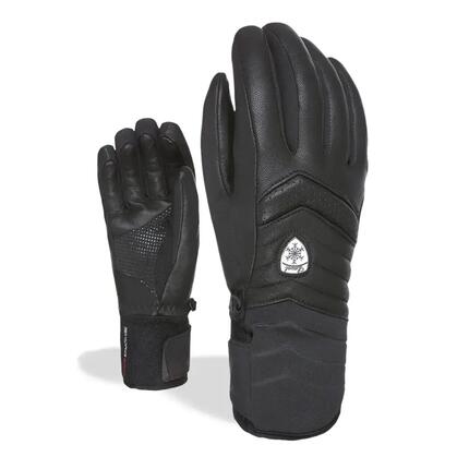 Gants Level Maya Femme en cuir de chèvre Noir