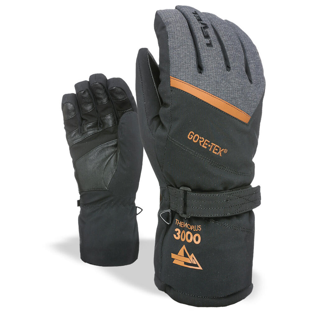 negro / gris / naranja