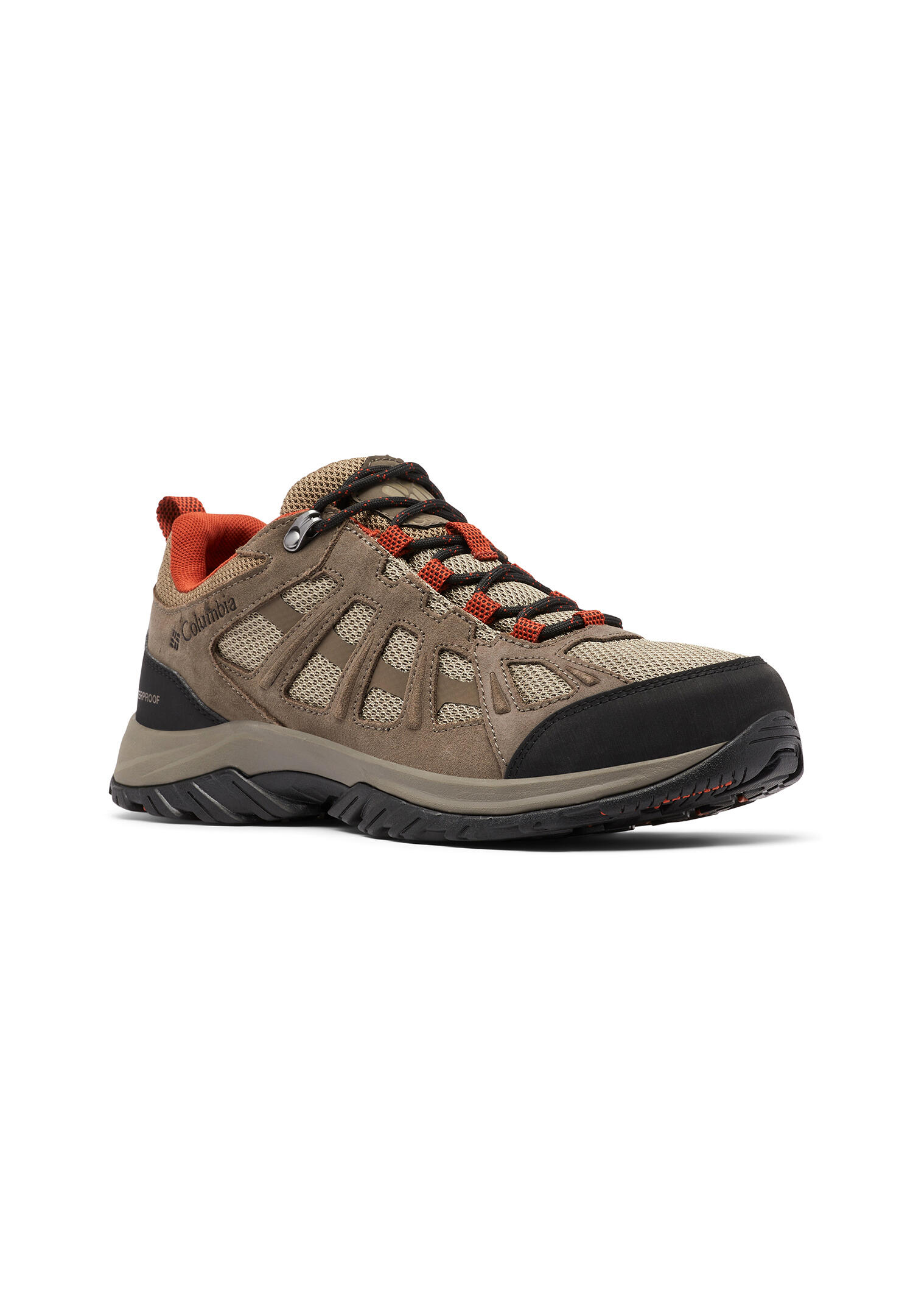 COLUMBIA Columbia Herren Redmond III Waterproof Sneaker Wanderschuh Outdoor 1940591 braun