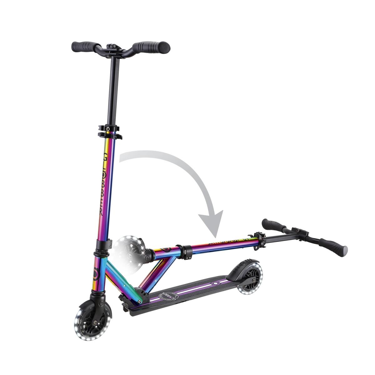 Trottinette 2 roues FLOW ELEMENT LIGHTS - Néochrome 3/5