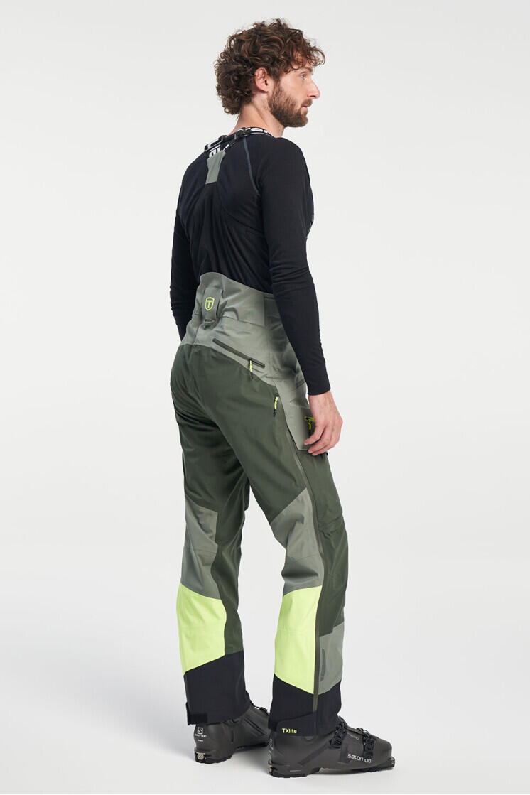 Pánské skialpové membránové kalhoty TENSON Touring Shell Pant M tmavě zelené 2/7