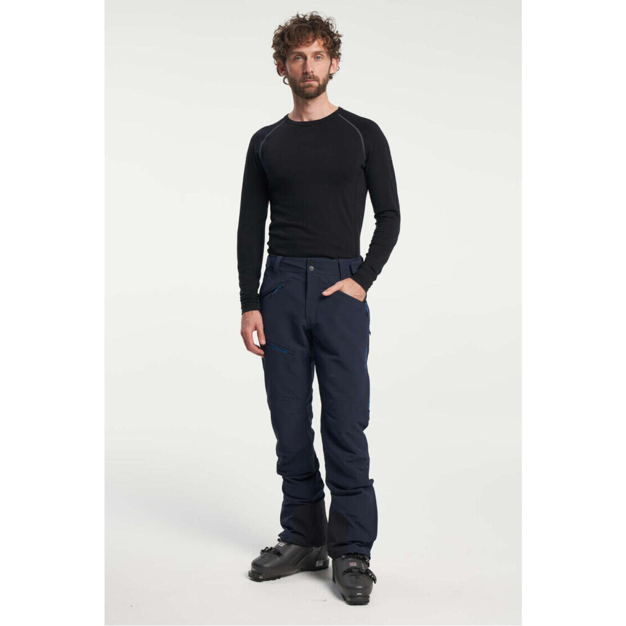 TENSON Pánské skialpové softshellové kalhoty TENSON Touring Softshell Pant M tmavě šedé