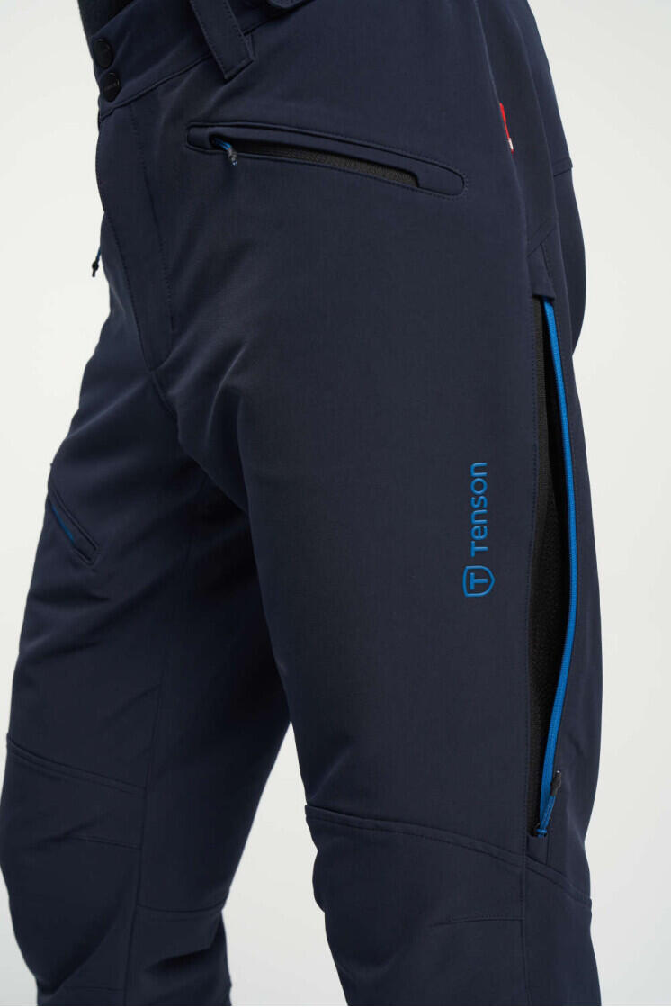 Pánské skialpové softshellové kalhoty TENSON Touring Softshell Pant M tmavě šedé 5/5