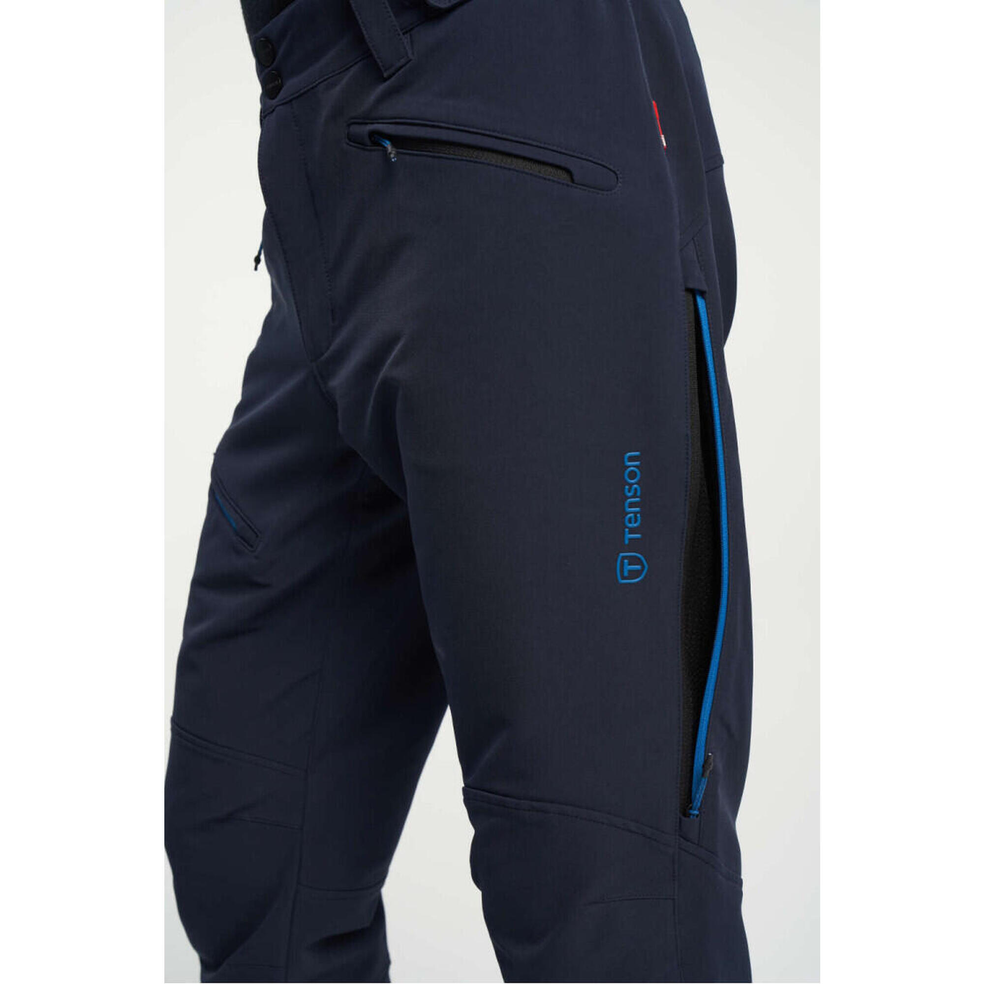 Pánské skialpové softshellové kalhoty TENSON Touring Softshell Pant M tmavě šedé