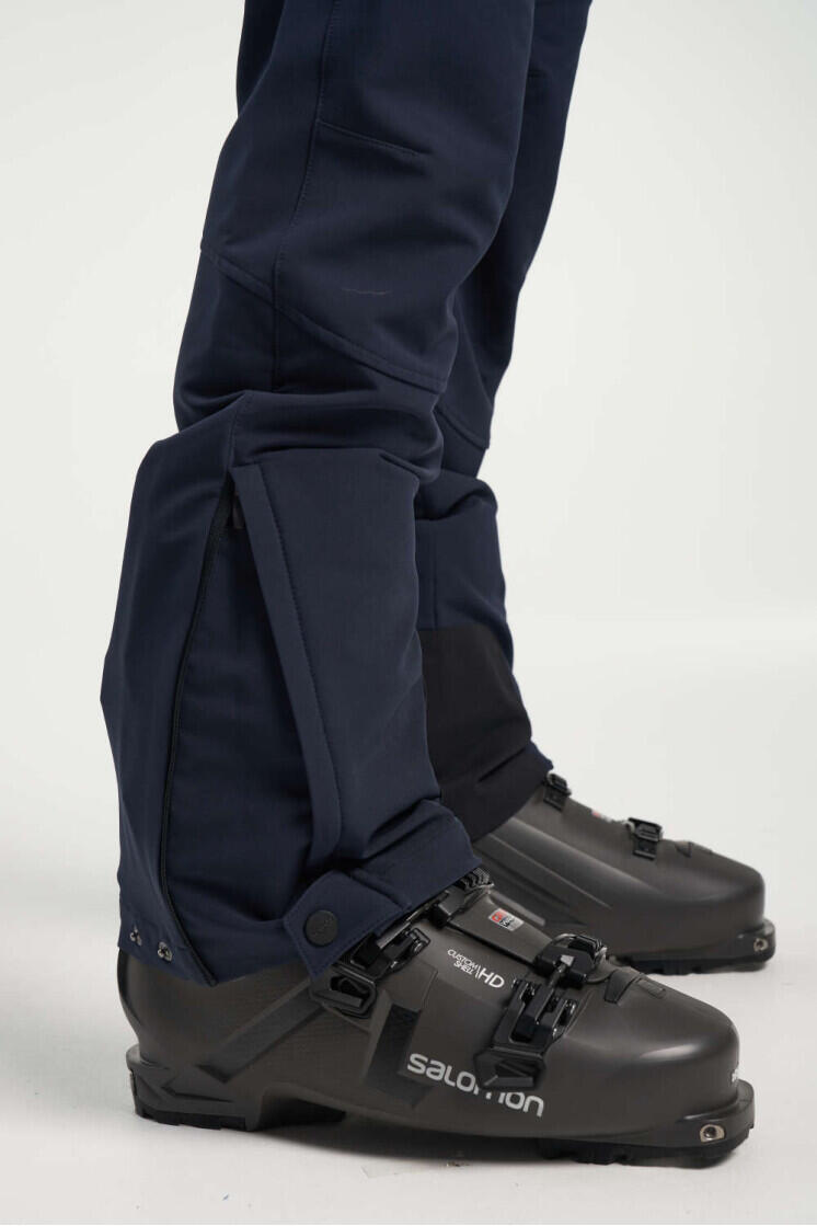 Pánské skialpové softshellové kalhoty TENSON Touring Softshell Pant M tmavě šedé 4/5