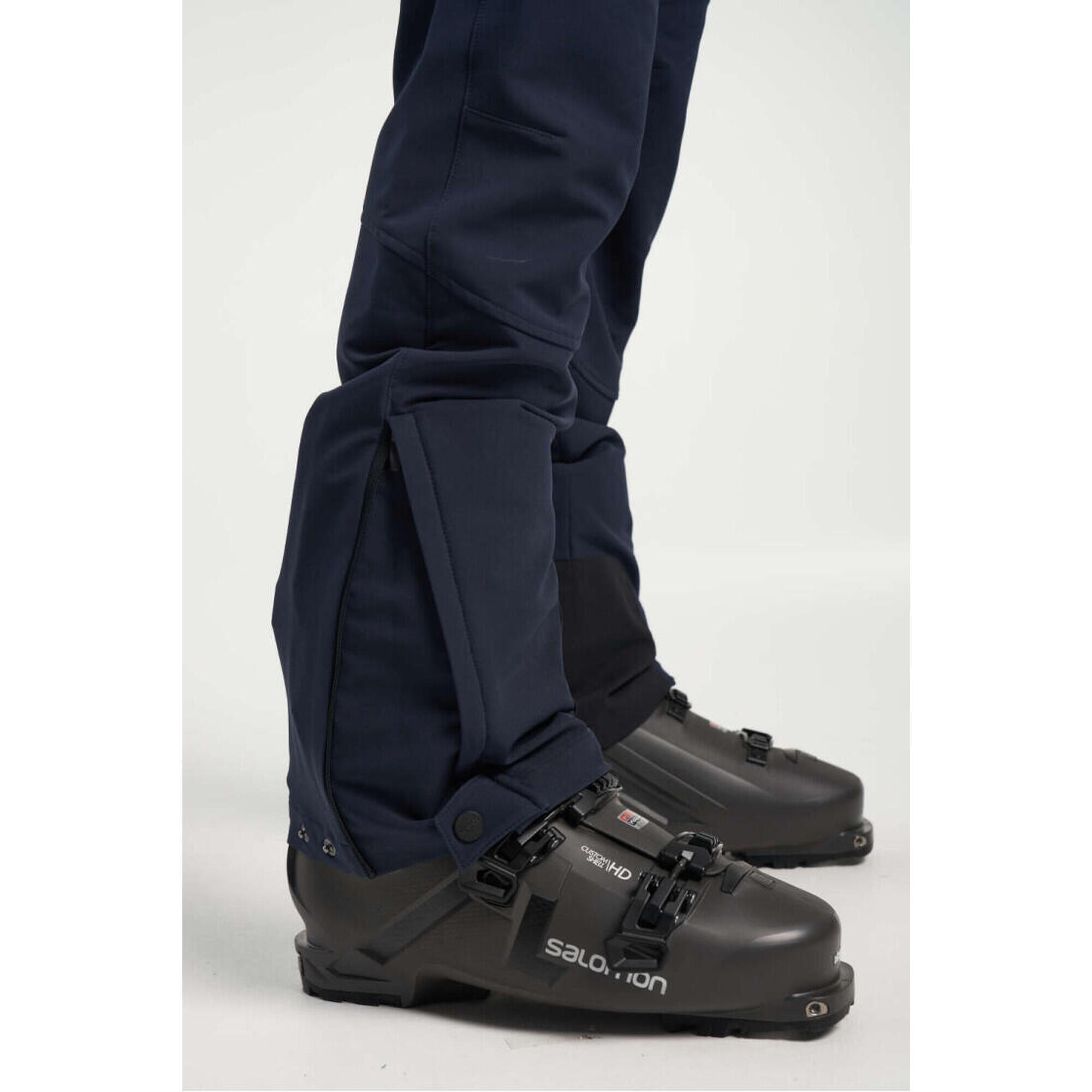 Pánské skialpové softshellové kalhoty TENSON Touring Softshell Pant M tmavě šedé