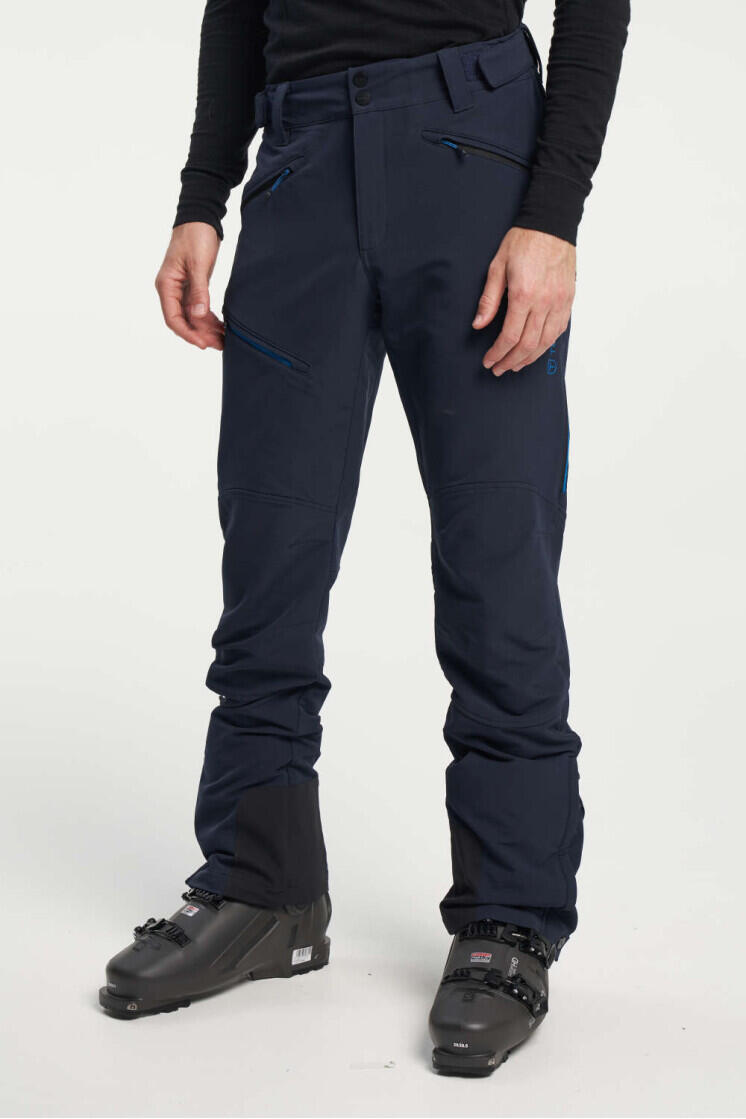 Pánské skialpové softshellové kalhoty TENSON Touring Softshell Pant M tmavě šedé 3/5
