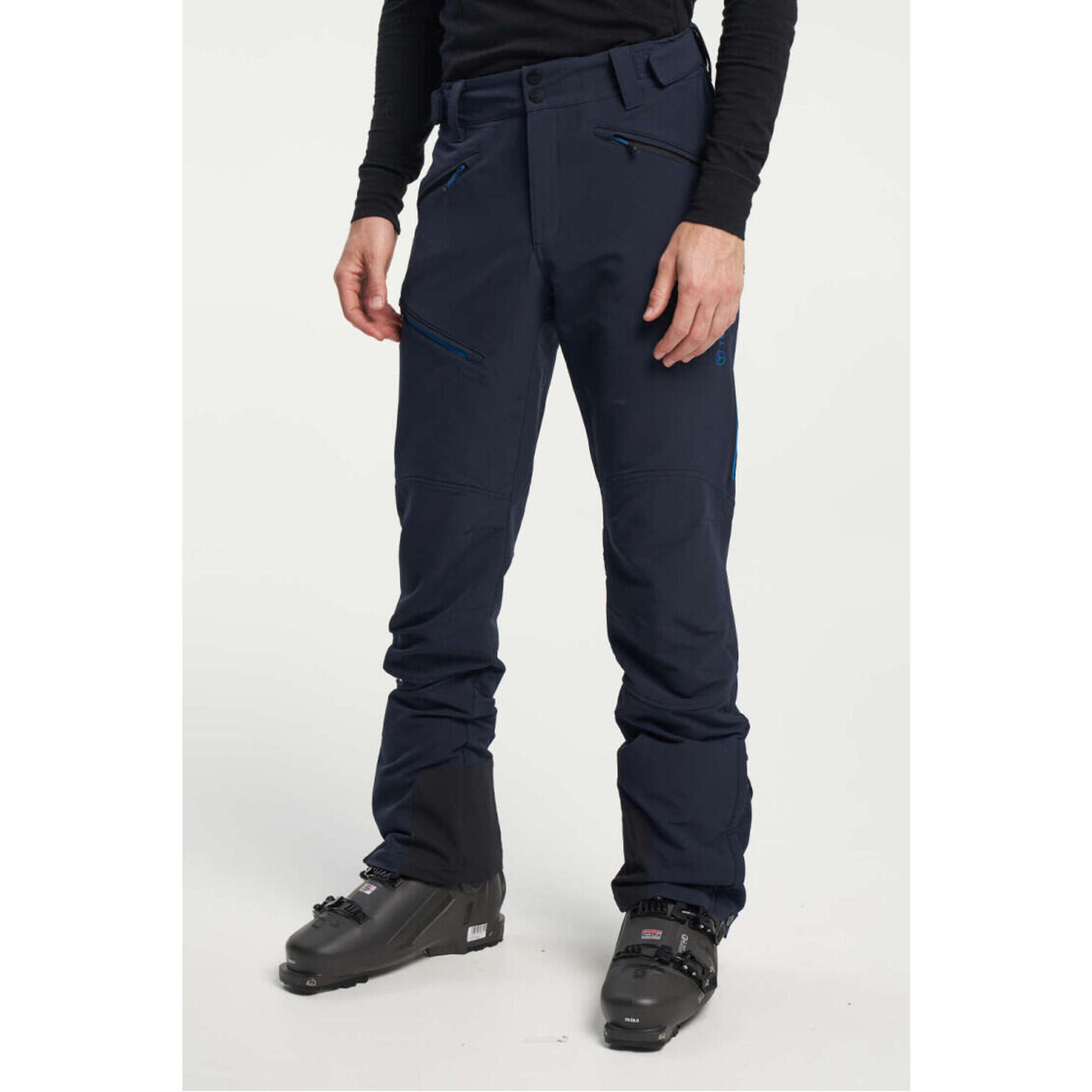 Pánské skialpové softshellové kalhoty TENSON Touring Softshell Pant M tmavě šedé