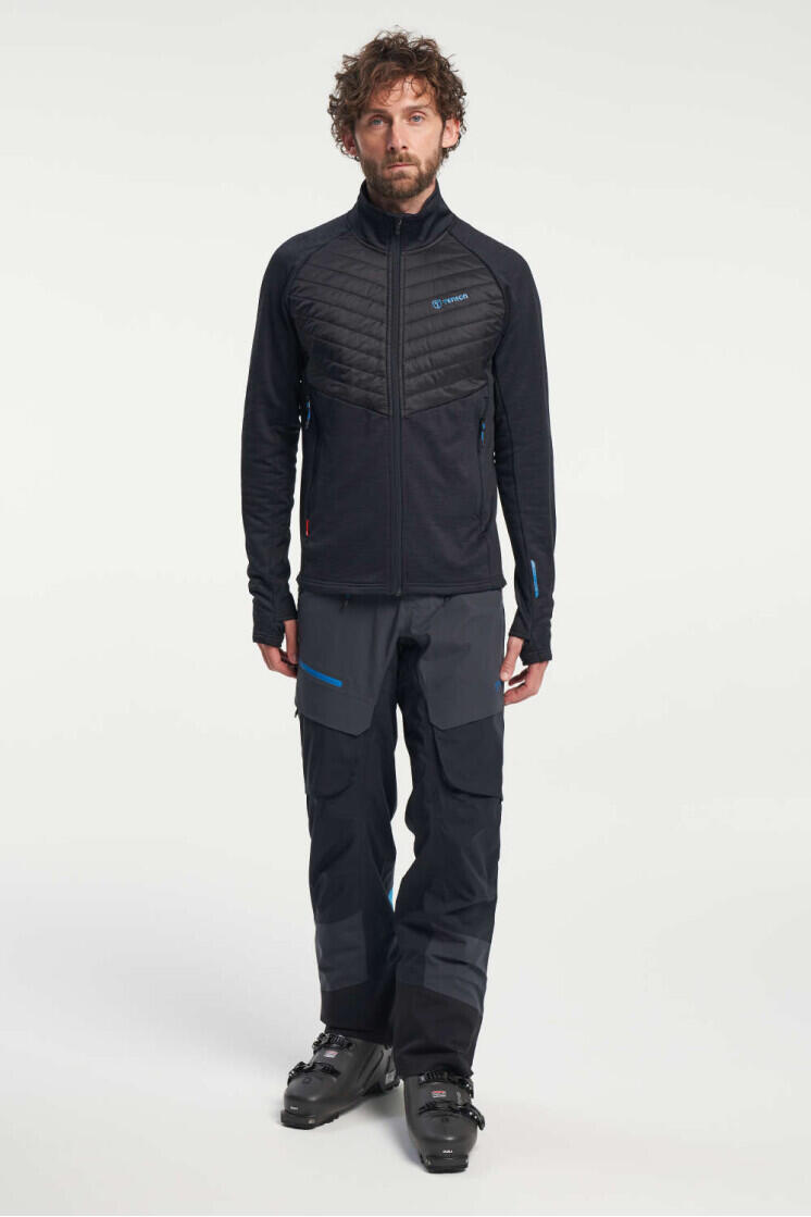 Pánská funkční mikina TENSON Touring Midlayer M černá 5/5