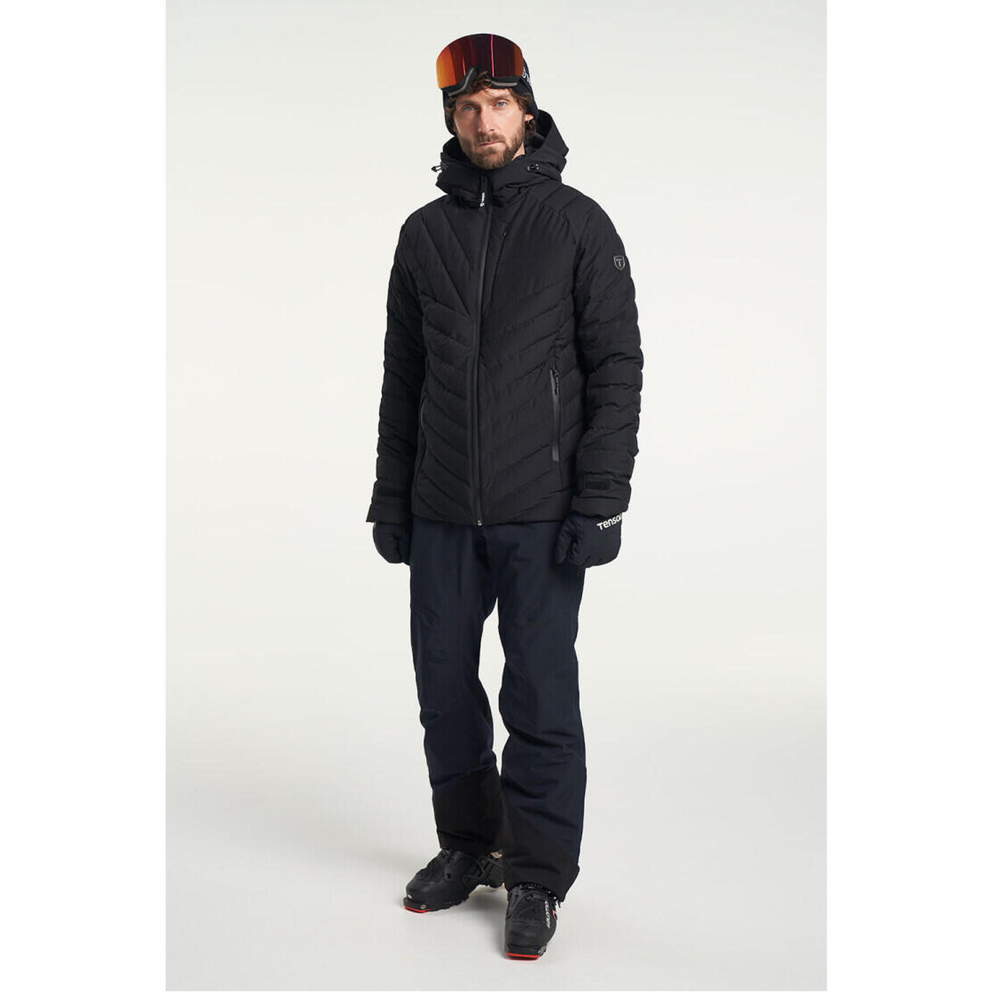 Pánská péřová lyžařská bunda TENSON Prime Down Jacket M černá