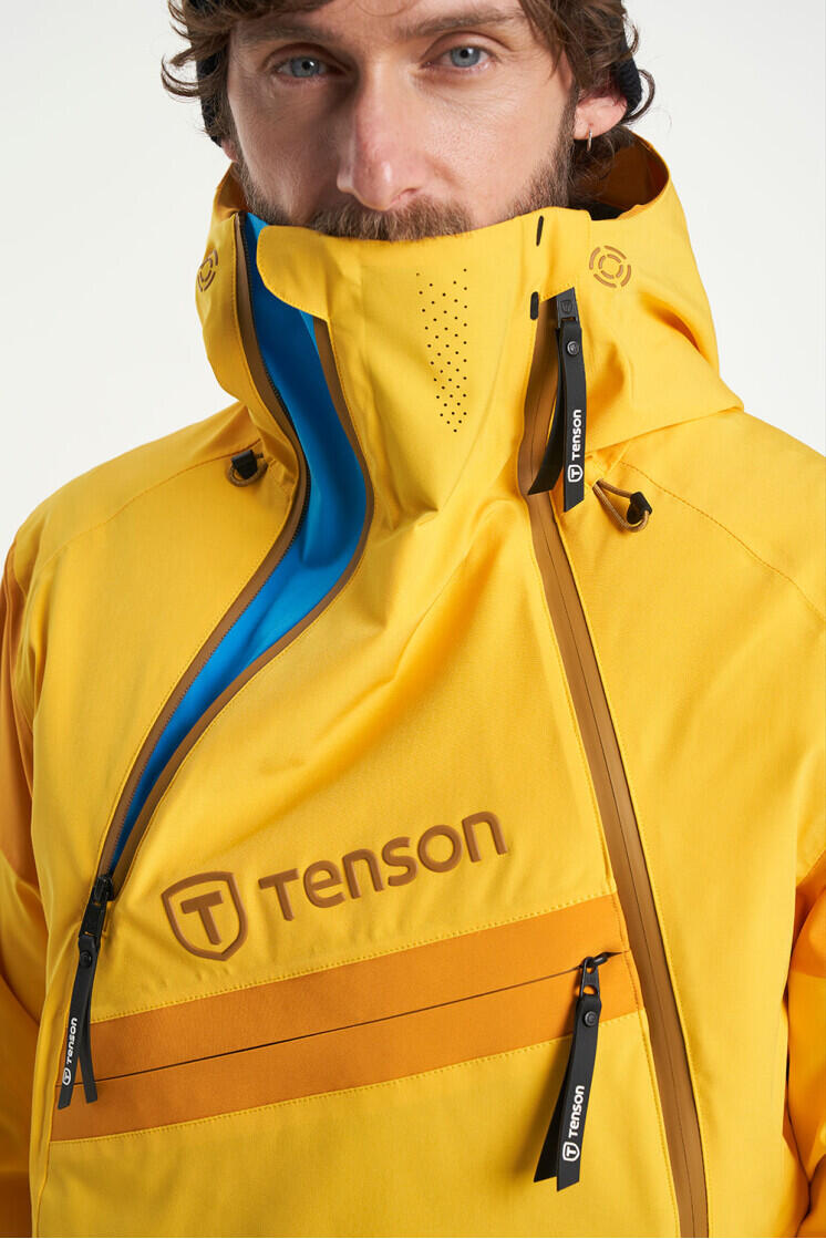 Pánská lyžařská bunda TENSON Aerismo JackoRak M žlutá 6/7