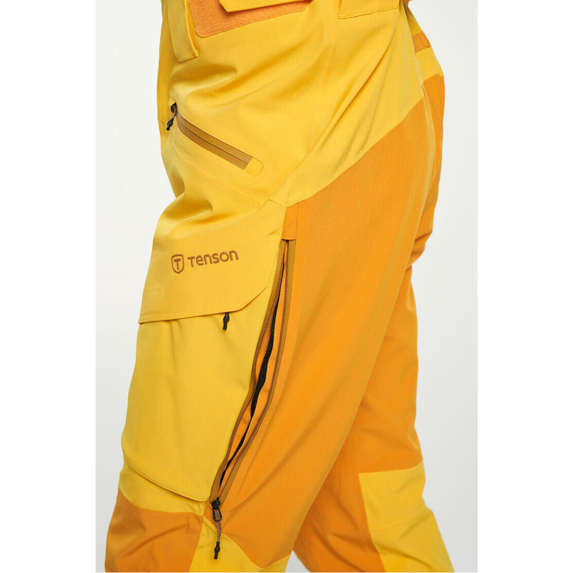 Pánské lyžařské kalhoty TENSON Aerismo Pants M žluté