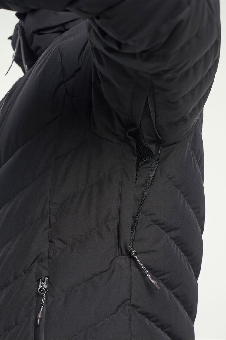 Pánská péřová lyžařská bunda TENSON Prime Down Jacket M černá 4/5