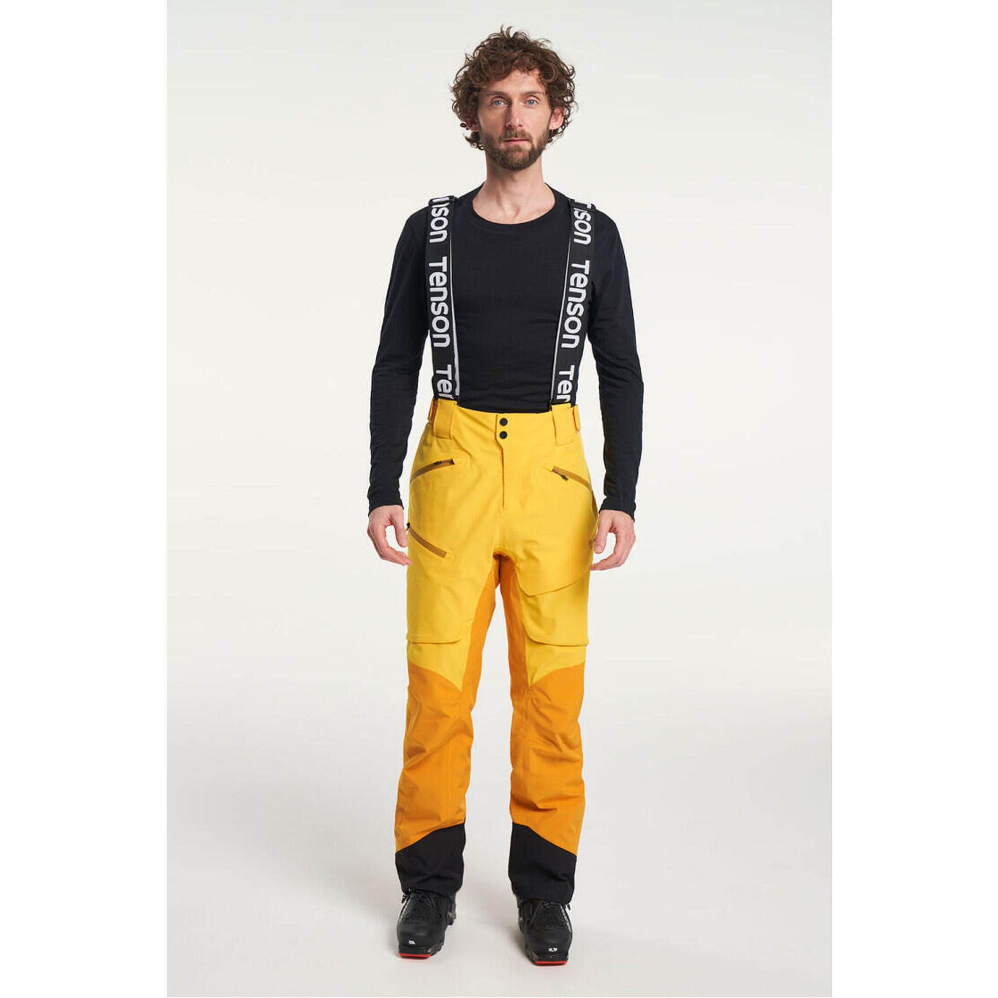 Pánské lyžařské kalhoty TENSON Aerismo Pants M žluté