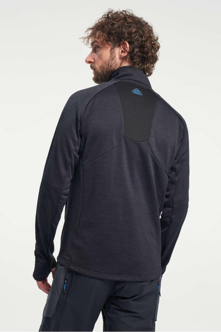 Pánská funkční mikina TENSON Touring Midlayer M černá 2/5