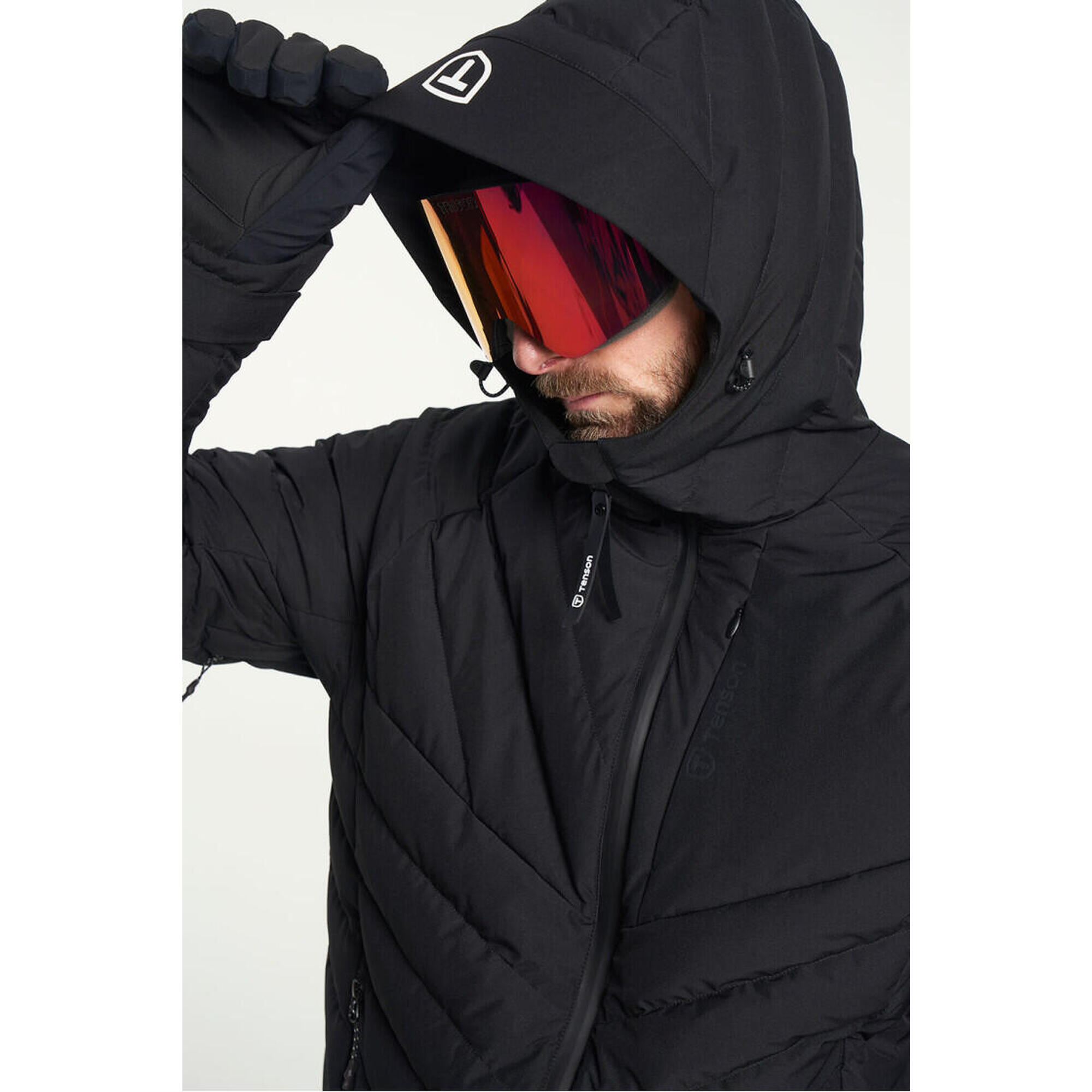 Pánská péřová lyžařská bunda TENSON Prime Down Jacket M černá