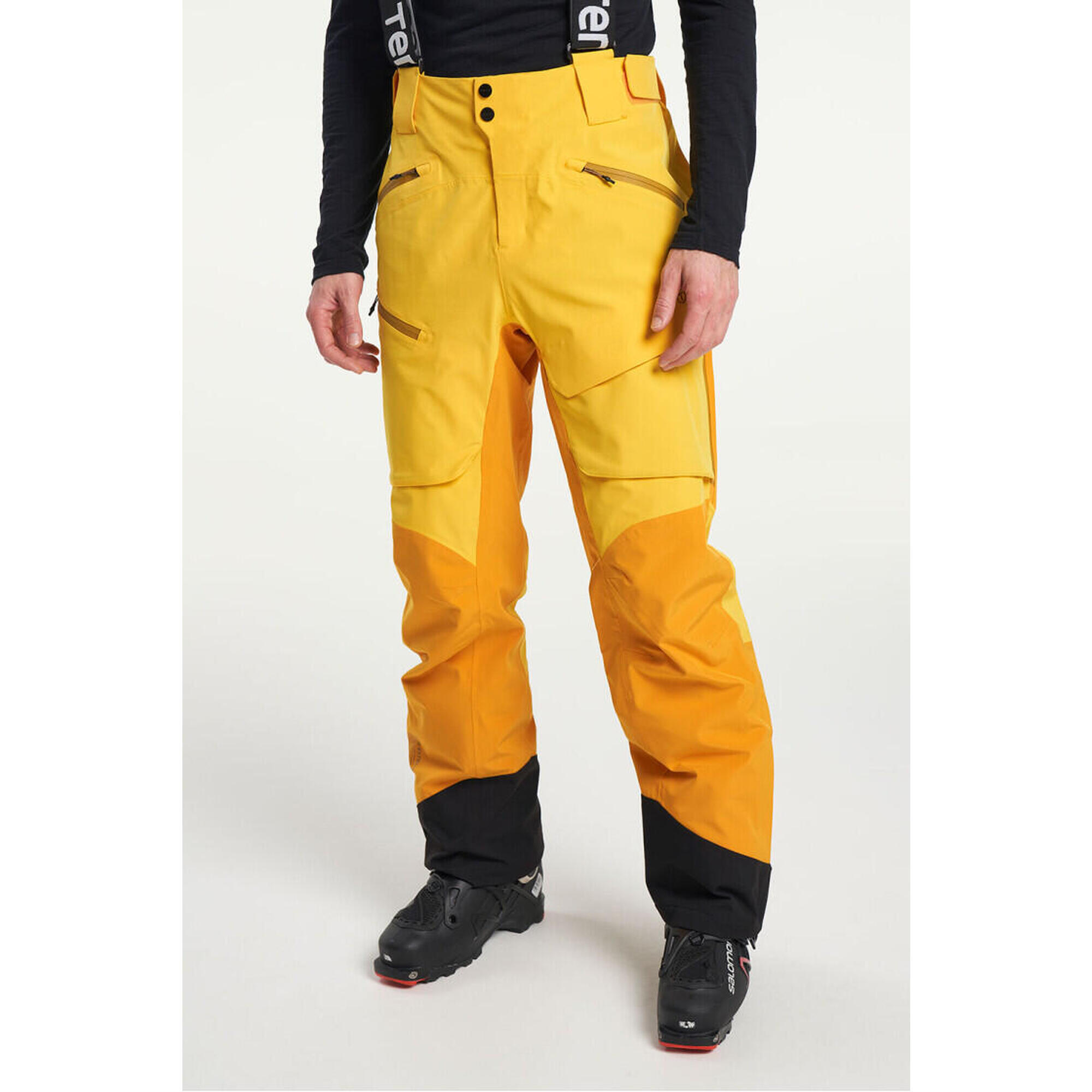 Pánské lyžařské kalhoty TENSON Aerismo Pants M žluté