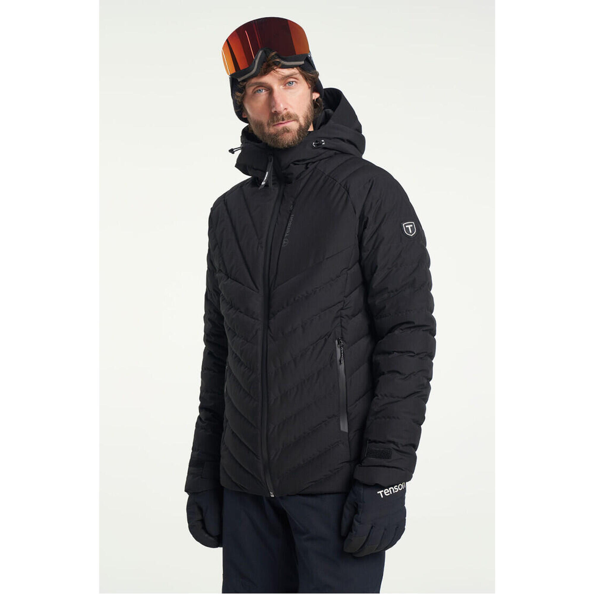 Pánská péřová lyžařská bunda TENSON Prime Down Jacket M černá