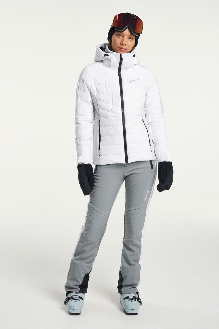 Dámská lyžařská bunda TENSON Grace Jacket W bílá 6/6