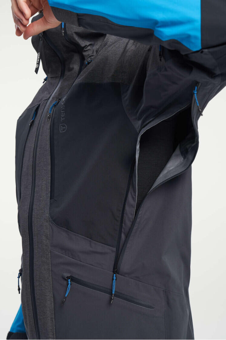 Pánská skialpová membránová bunda TENSON Touring Shell Jacket M tmavě šedá 6/7
