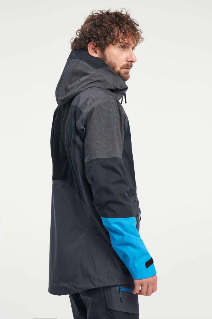 Pánská skialpová membránová bunda TENSON Touring Shell Jacket M tmavě šedá 2/7