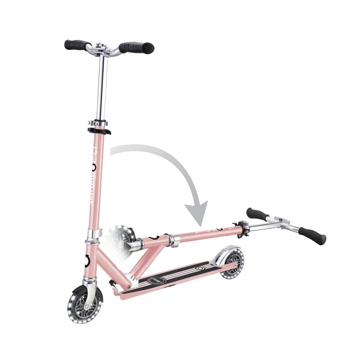 Trottinette 2 roues FLOW ELEMENT LIGHTS - Rose pastel 3/6