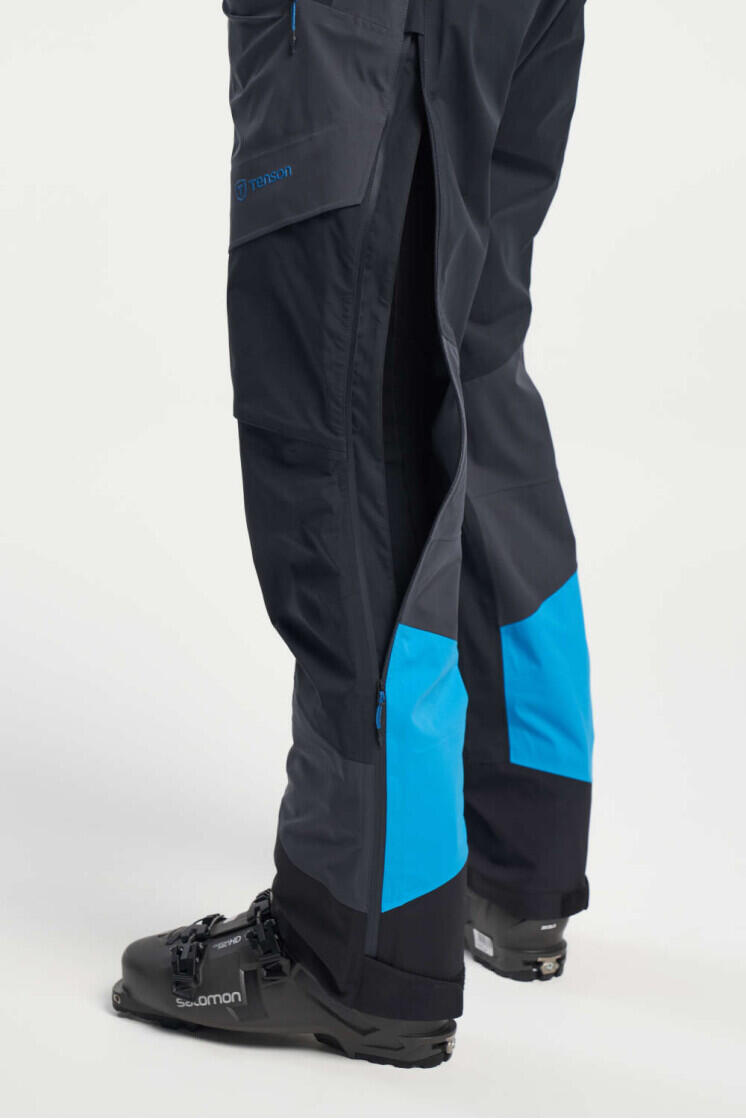 Pánské skialpové membránové kalhoty TENSON Touring Shell Pant M tmavě šedé 4/5