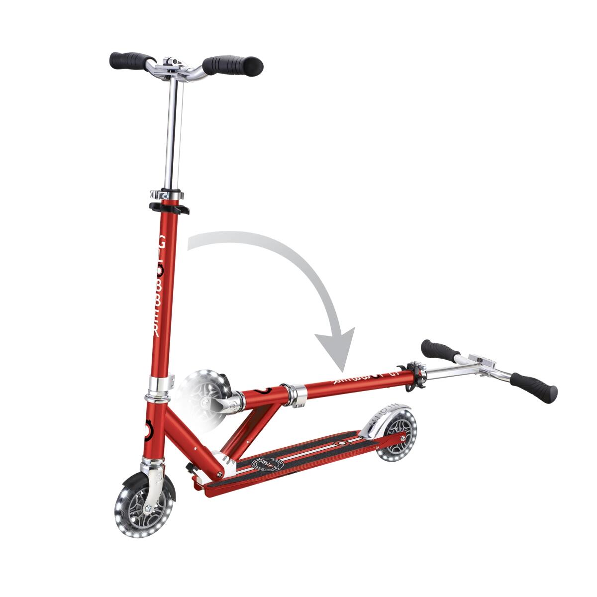 Trottinette 2 roues FLOW ELEMENT LIGHTS - Rouge 3/6
