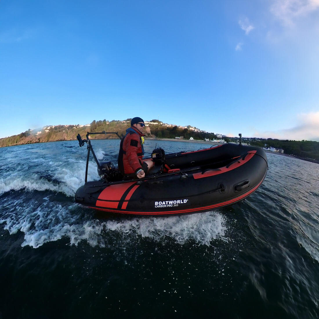Boatworld Carbon Pro 365 Aluminium Floor Inflatable Boat 2/7