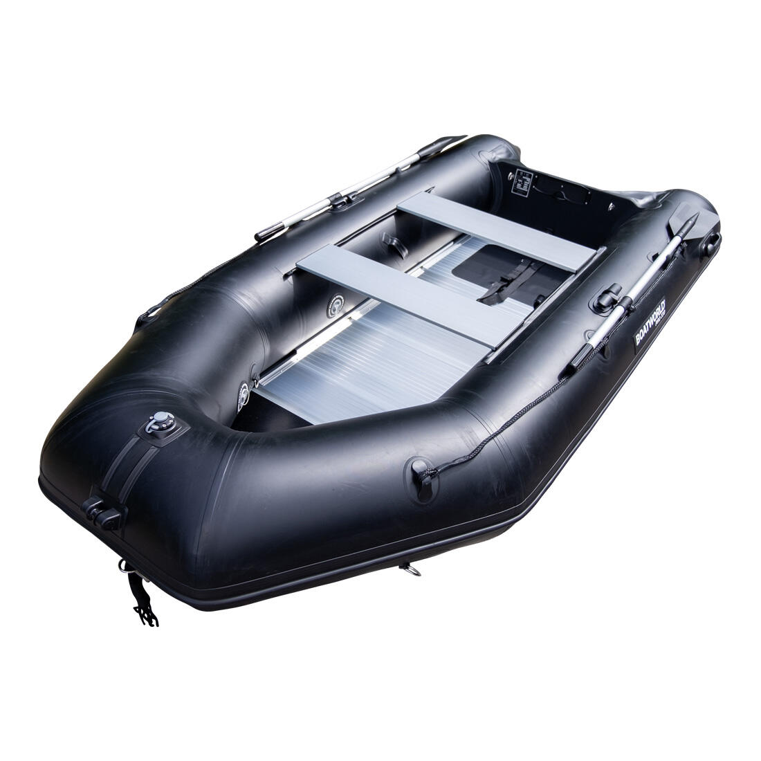 Boatworld 330 Pro Black Aluminium Floor Inflatable Boat 3/7