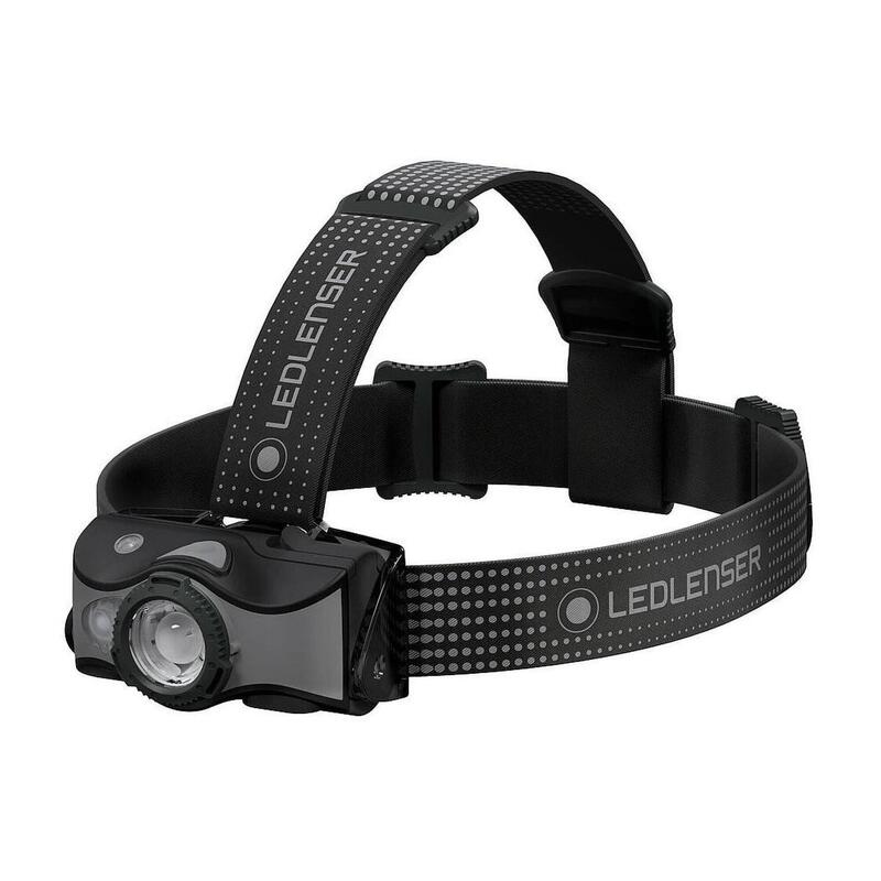 LANTERNA FRONTALA LED LENSER MH7 GREY 600 LUMENI, REINCARCABILA