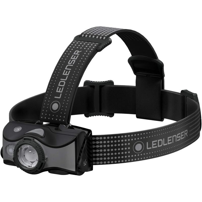 LANTERNA FRONTALA LED LENSER MH7 GREY 600 LUMENI, REINCARCABILA