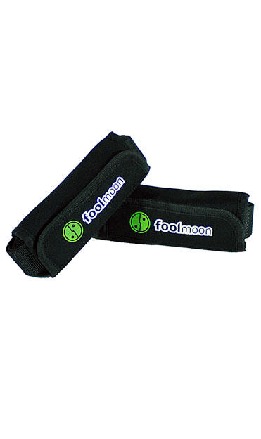 FOOLMOON Roof Rack Straps – Heavy-Duty Green/Black Straps with Neoprene
