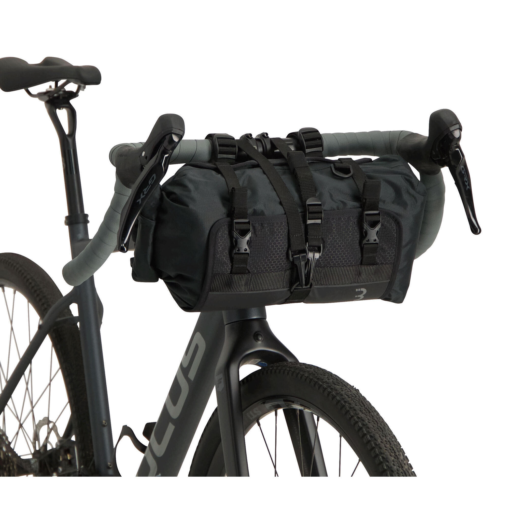 Bbb Cycling - Sacoche De Cintre Bbb Souple Et Étanche Front Fellow 10l - Sacoche De Guidon - Noir - 10 L - Decathlon