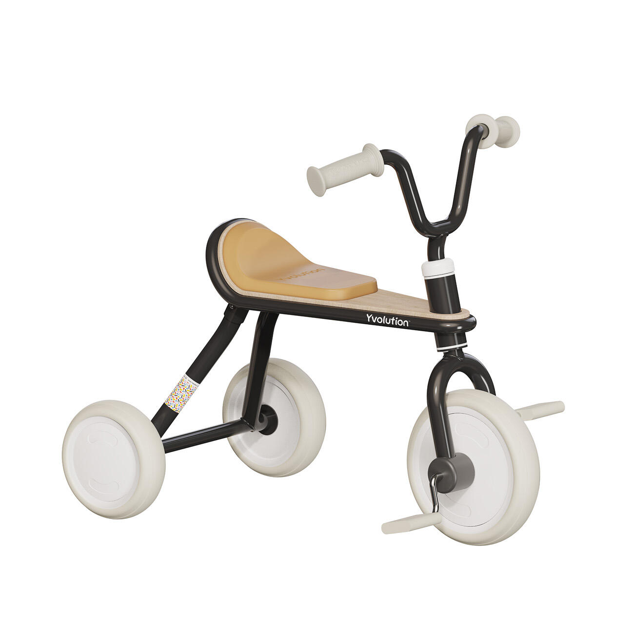 YVOLUTION Ergonomische metalen driewieler – Yvolution Classic Trike, 18M–3J
