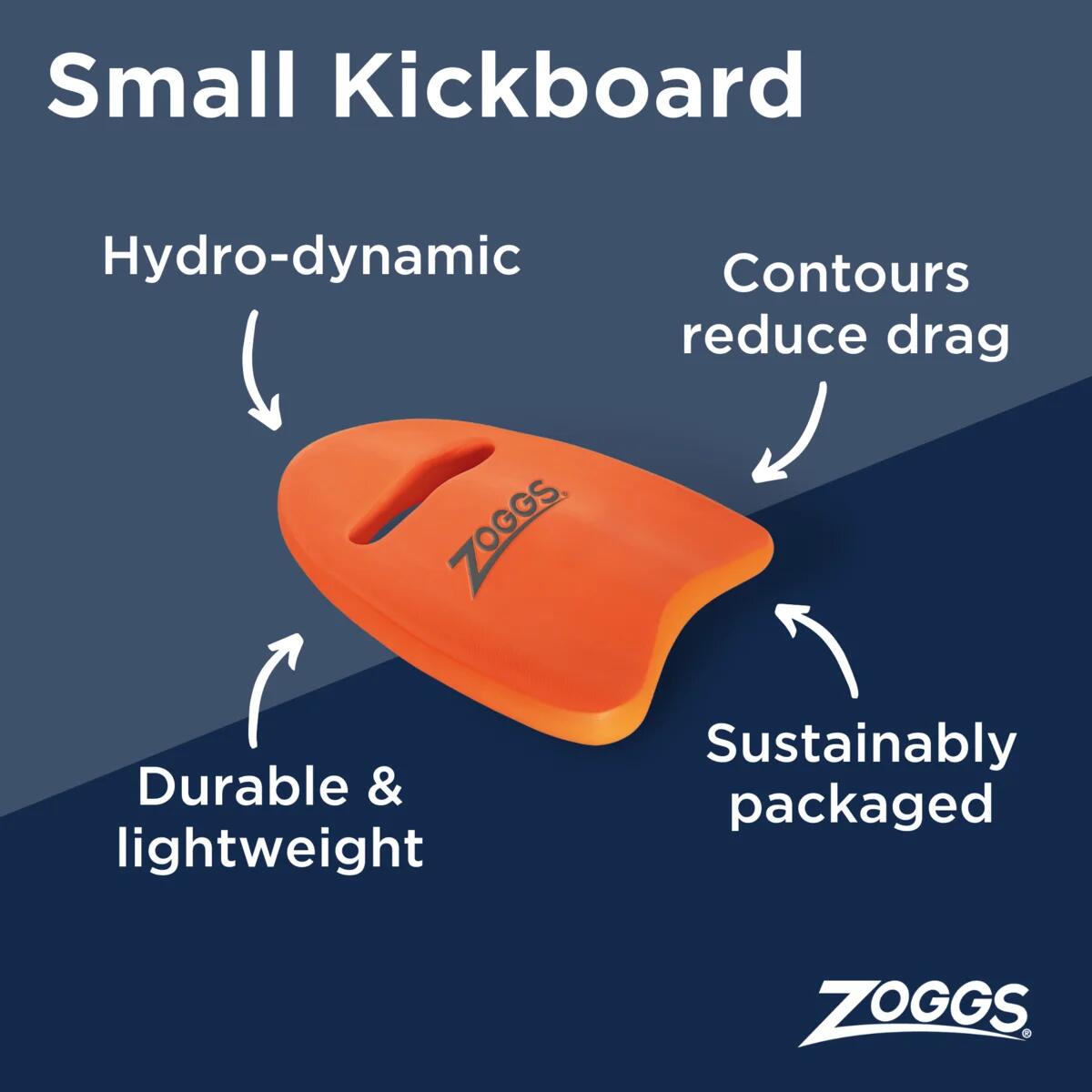 Tabla de Entrenamiento Zoggs EVA - Naranja 2/3