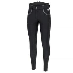 Pantalon d'hiver femme EQUESTRIAN QUEEN Bexley 24AW Noir/Beige/Blanc