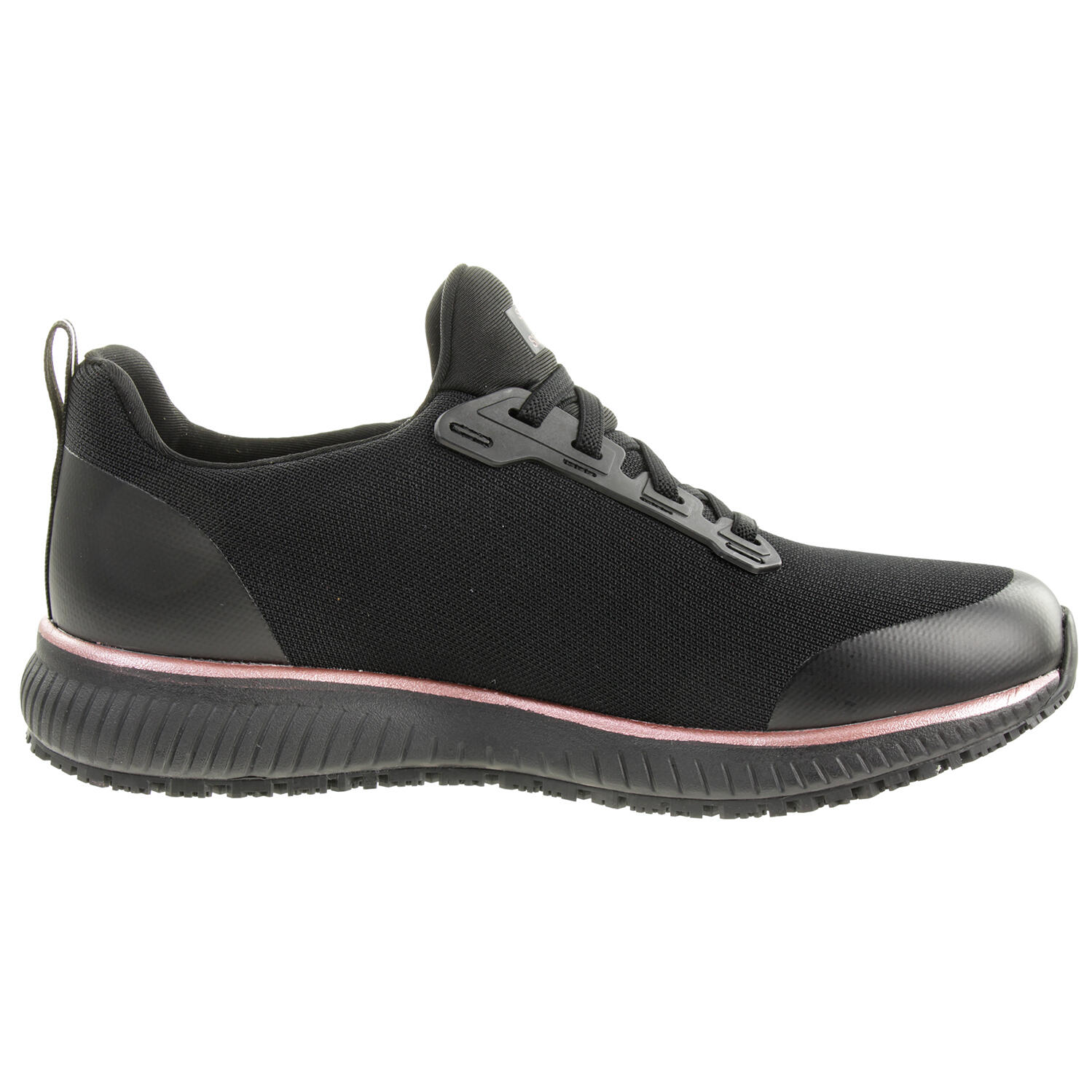 Skechers Womens Work SQUAD SR Arbeitsschuh Berufsschuh Sneaker 77222EC schwarz 2/5