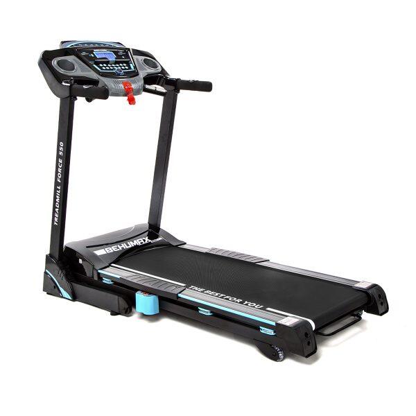 Behumax - Tapis De Course - Treadmill Force 550 Noir Et Bleu - Tapis De Course - Noir - Taille Unique - Decathlon