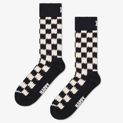 Chaussettes Happy Socks Modèle Dizzy Check Sock Couleur Noir