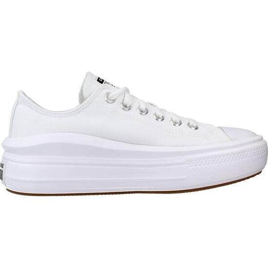 Zapatillas Canvas Converse Chuck Taylor All Star Move Ox Blanco
